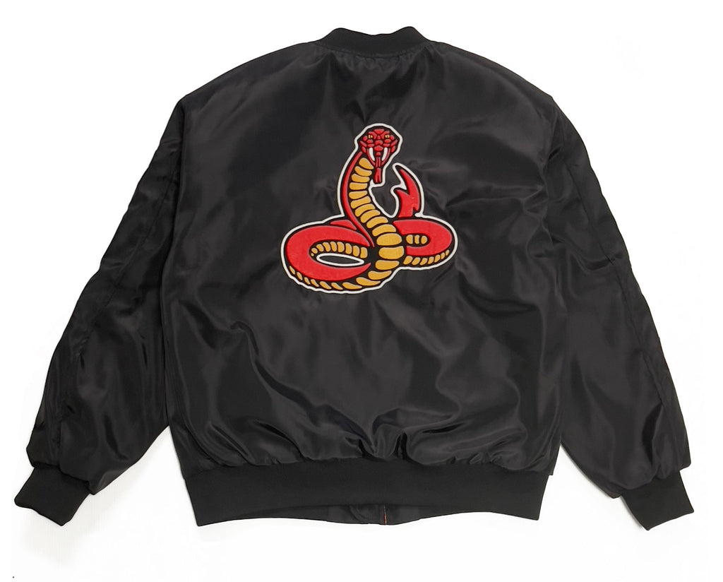 Propaganda Giacca Bomber Baseball Nero Uomo - 3
