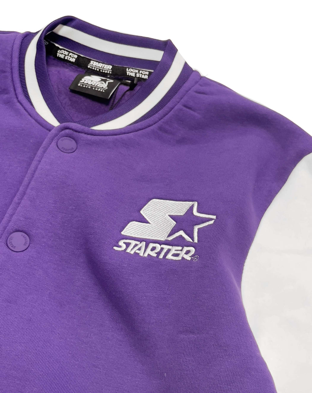 Starter Felpa Varsity Viola Uomo - 2