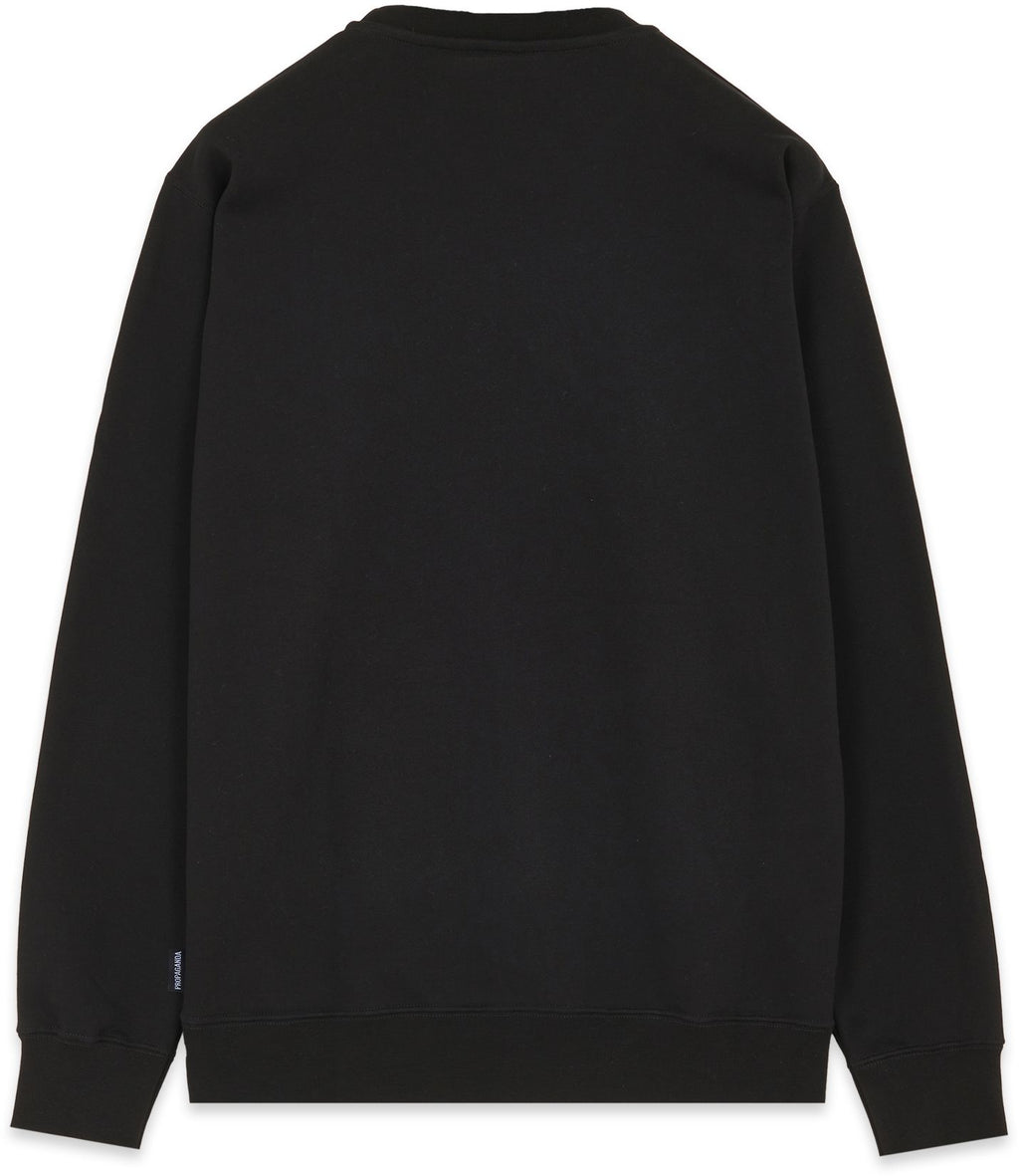 Propaganda Felpa Swan Crewneck Nero Uomo - 2