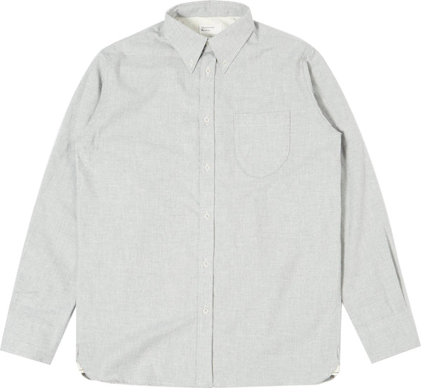 Universal Works camicia Daybrook Shirt grey