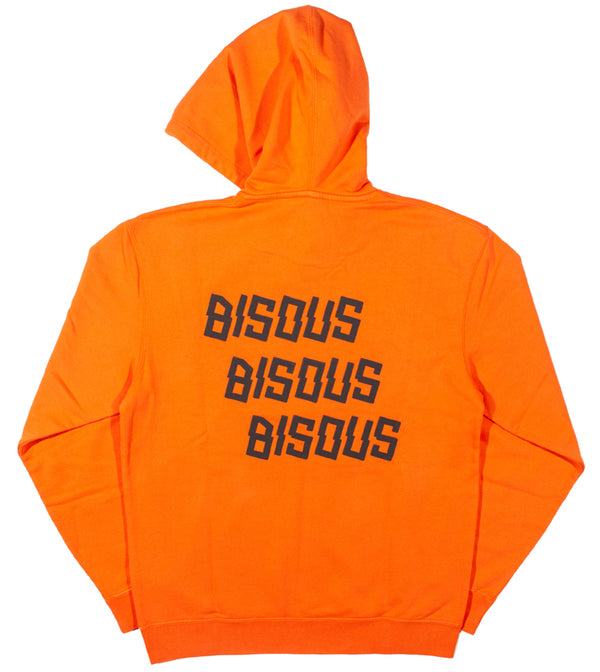 Bisous felpa Bisous x3 Hoodie Puff Orange