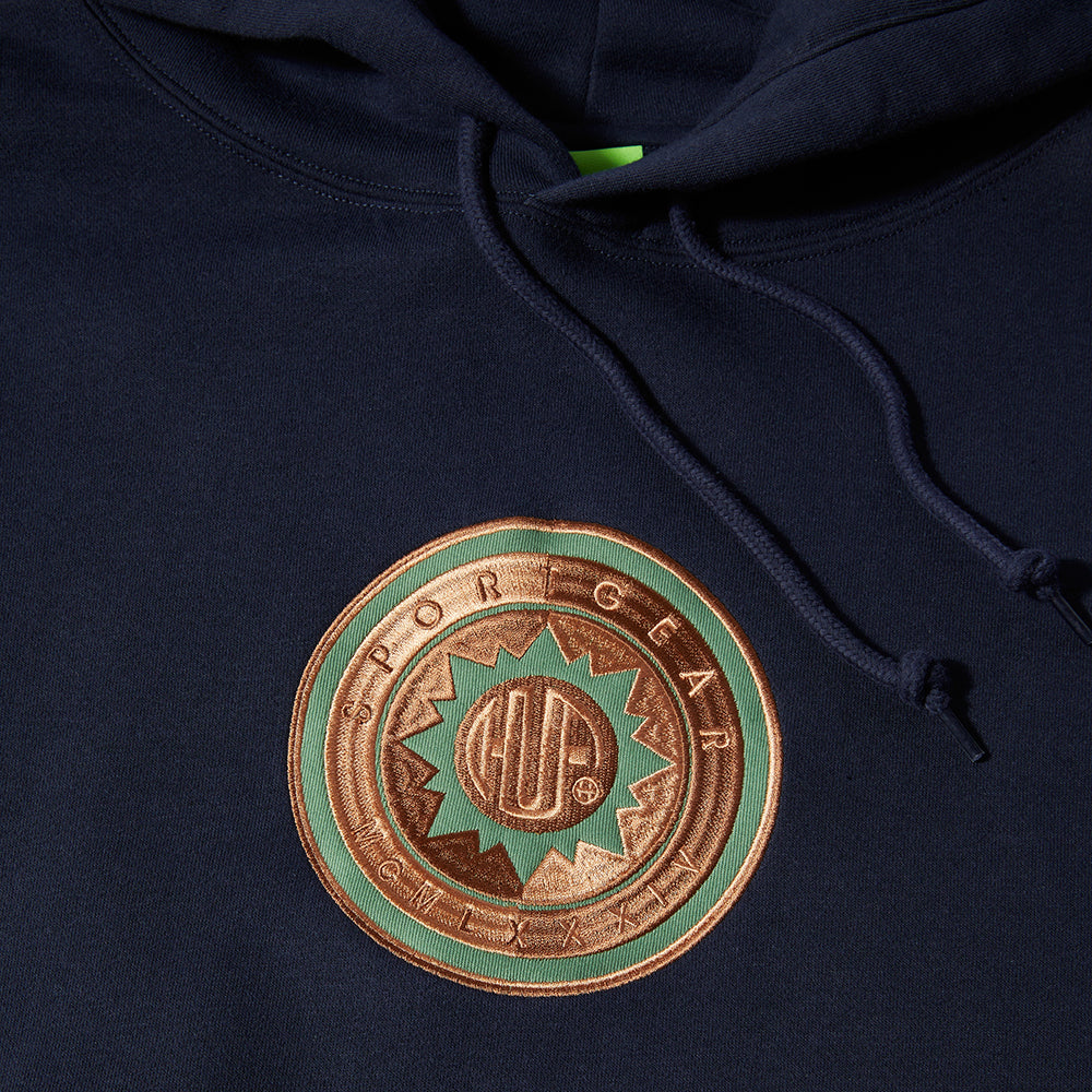 Huf Felpa Sun God P/o Hoodie Navy Blue Uomo - 2