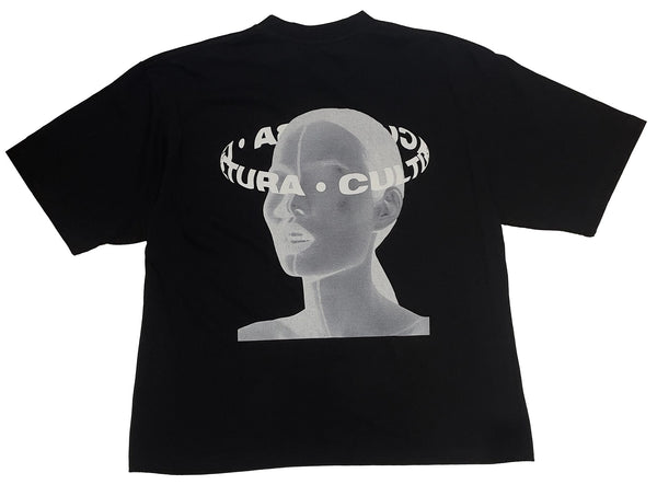 Cultura t-shirt Face tee Black