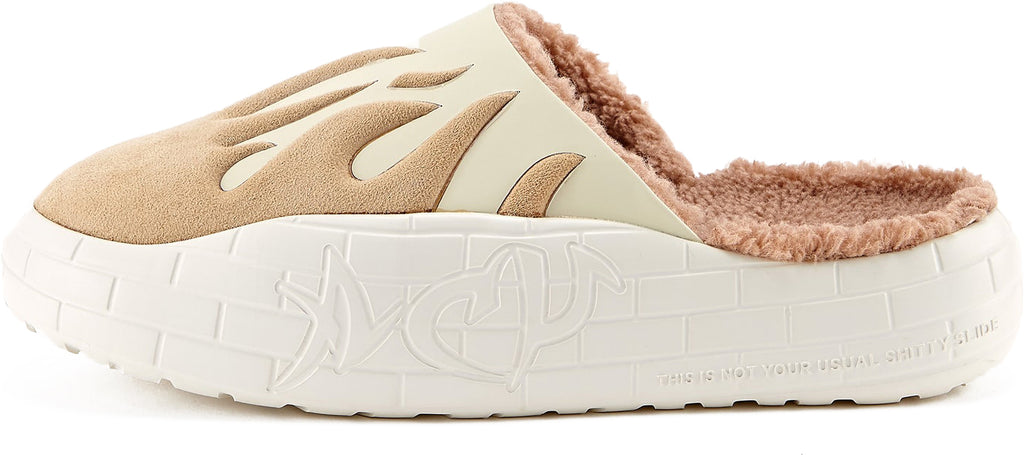 Acupuncture Ciabatte Slide Sabot Light Khaki Beige Uomo - 2