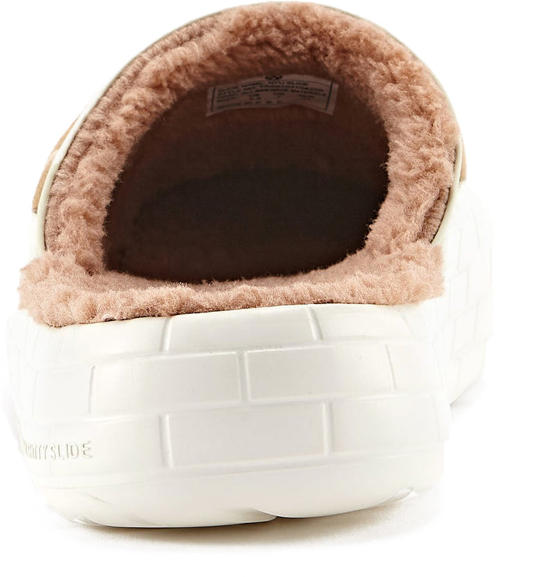 Acupuncture Ciabatte Slide Sabot Light Khaki Beige Uomo - 3