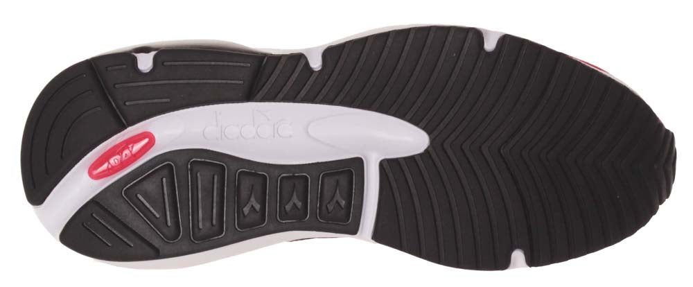 Diadora Scarpe Whizz 370 Black Orange Peel Nero Uomo - 5