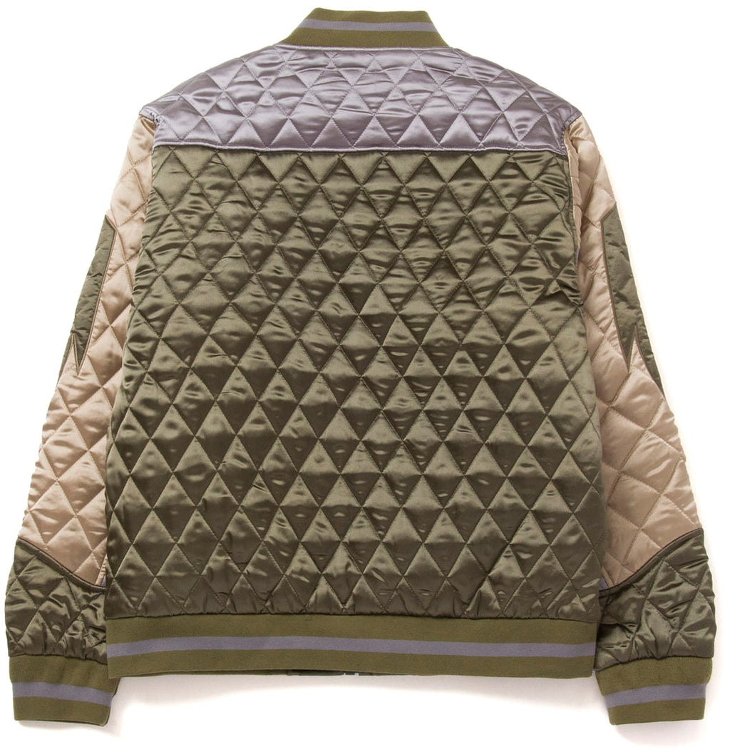 Huf Giacca Lightning Bomber Jacekt Olive Verde Uomo - 2