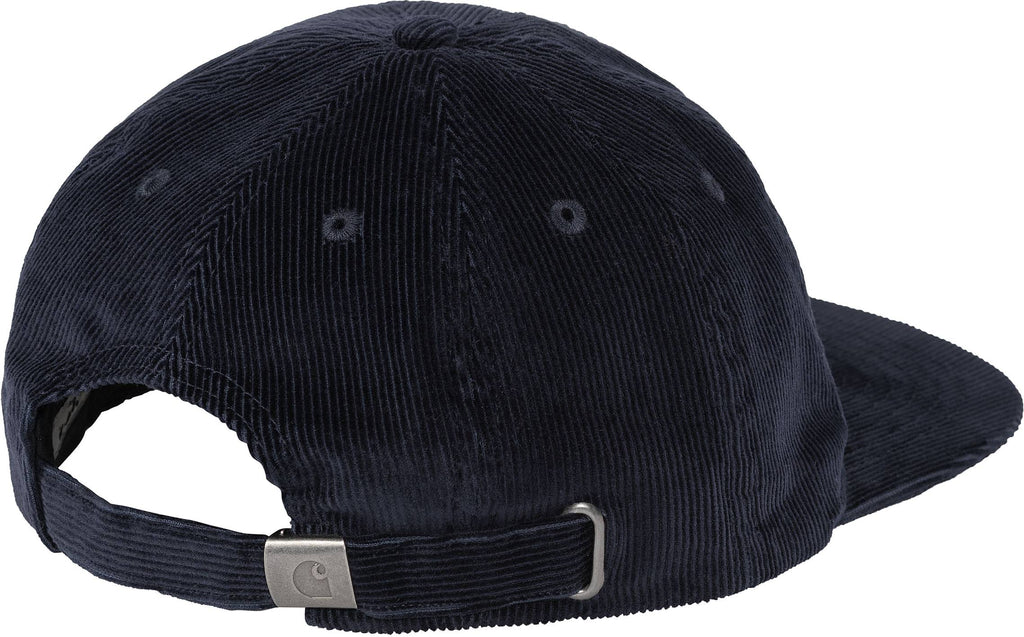 Carhartt Wip Cappello Letterman Cap Dark Navy Wax Blue Uomo - 2