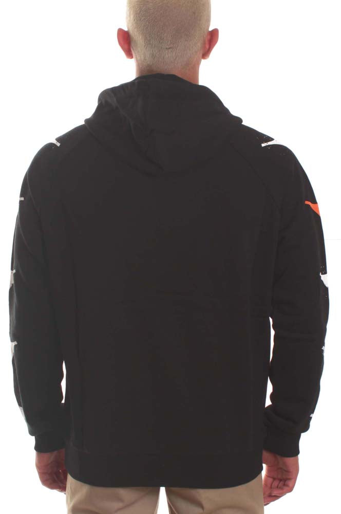 Diadora Felpa Hoodie One Black Nero Uomo - 2
