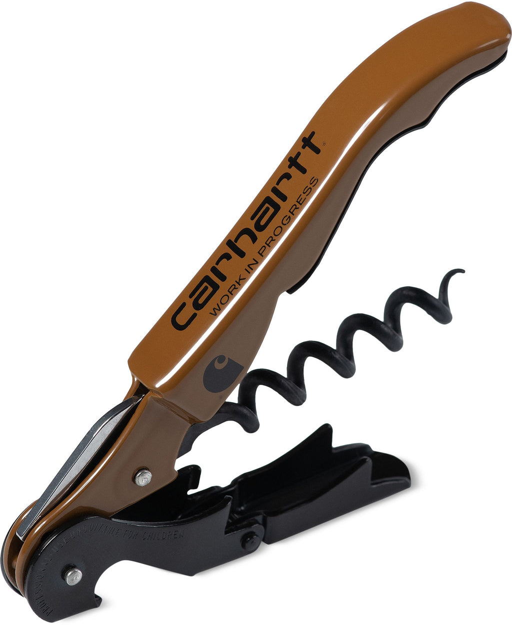 Carhartt Wip Cavatappi Script Pulltap's Corkscrew Marrone Uomo - 1