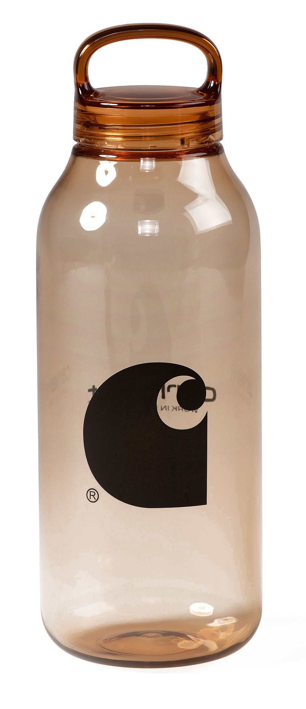 Carhartt Wip Bottiglia Logo Water Bottle Amber Arancione Uomo - 1
