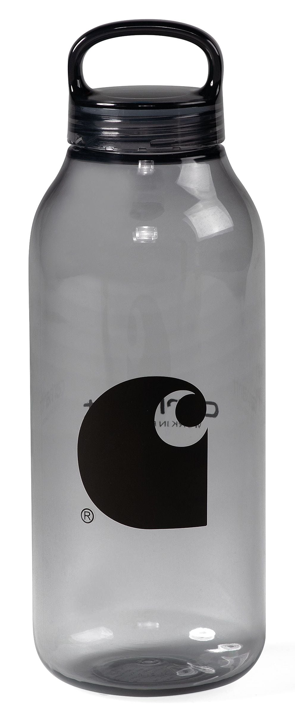 Carhartt Wip Bottiglia Logo Water Bottle Smoke Grigio Uomo - 1