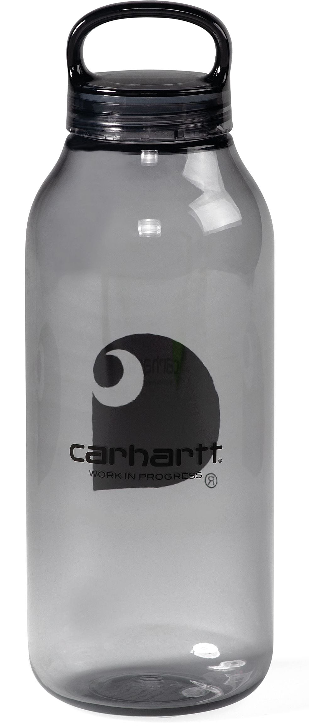 Carhartt Wip Bottiglia Logo Water Bottle Smoke Grigio Uomo - 2