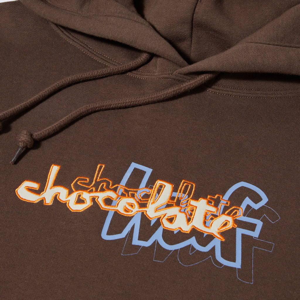 Huf X Chocolate Felpa Carson P/o Hoodie Chocolate Marrone Uomo - 2