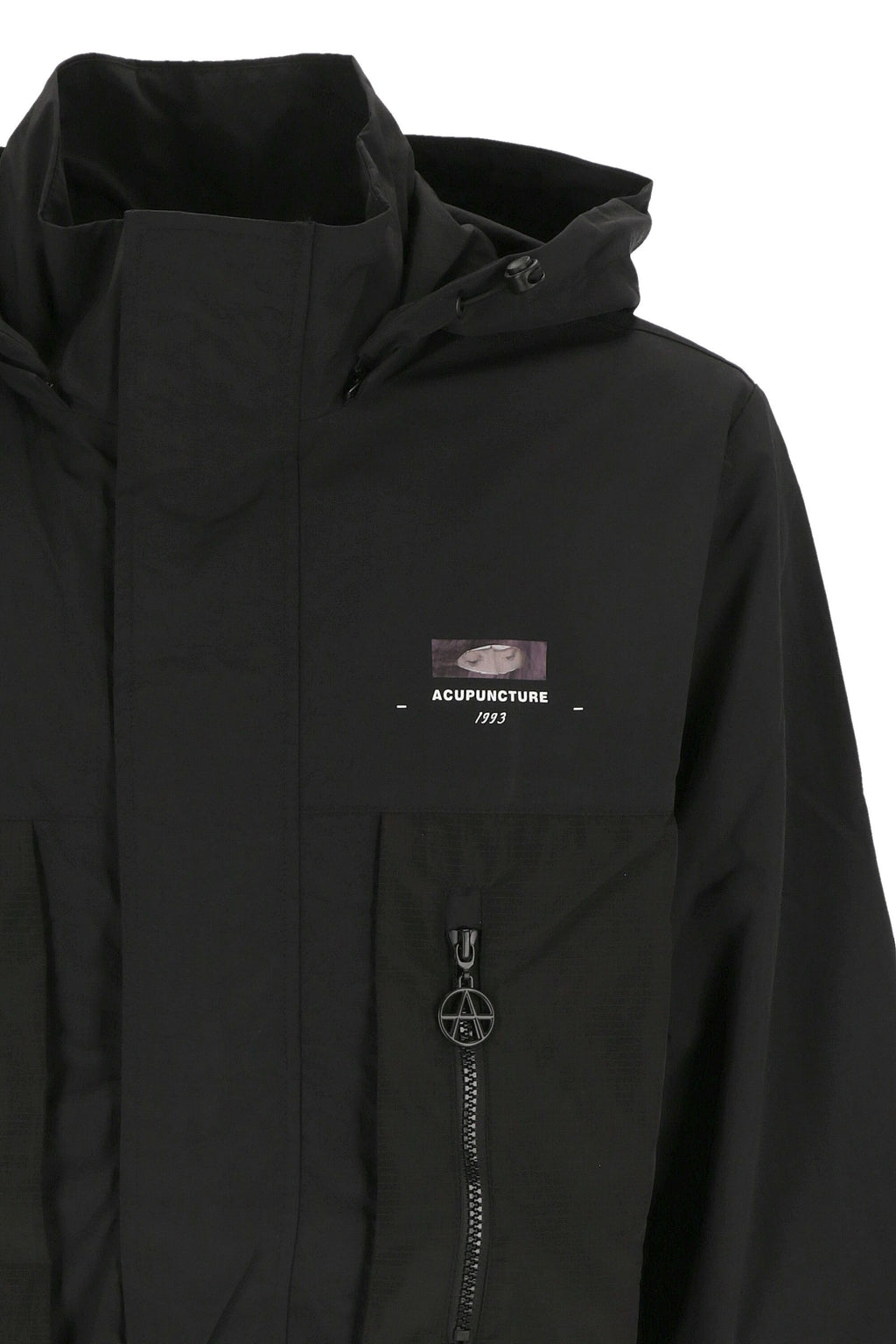 Acupuncture Giacca Hoodie Jacket Black Nero Uomo - 3