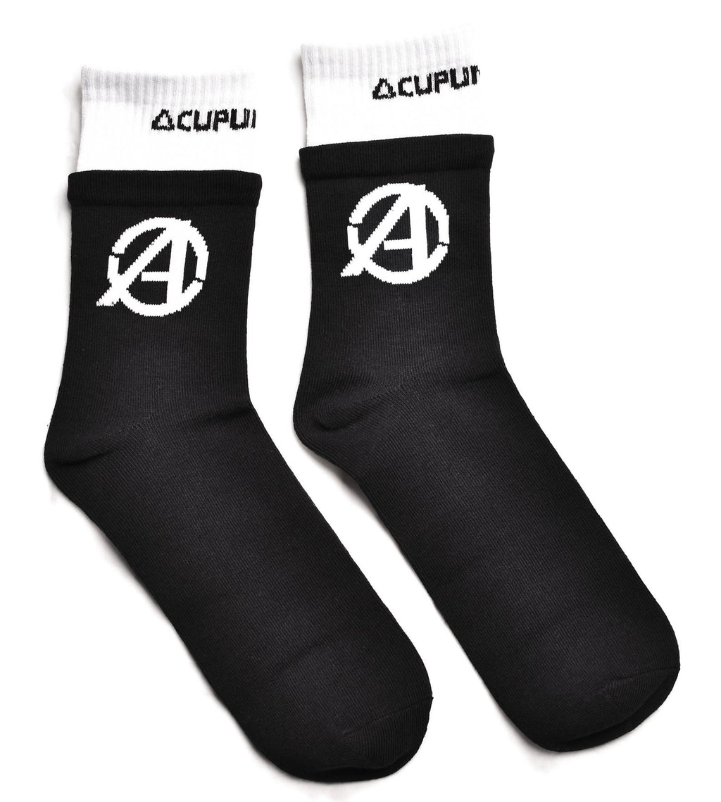 Acupuncture Calze Acu Socks Black Nero Uomo - 1