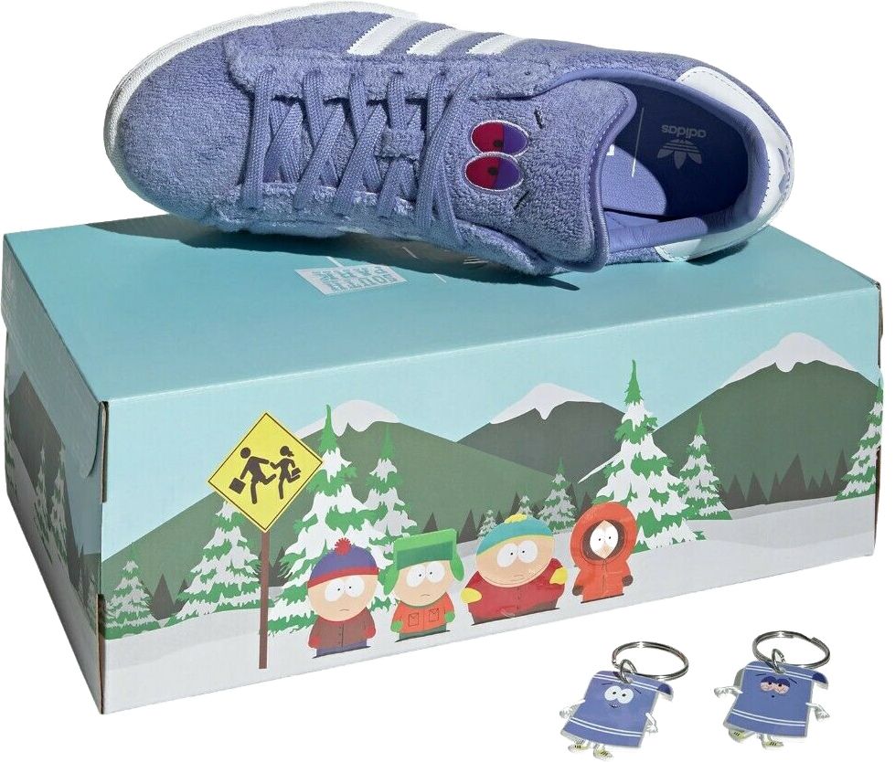 Adidas Campus 80s South Park Towelie Blue Uomo - 7