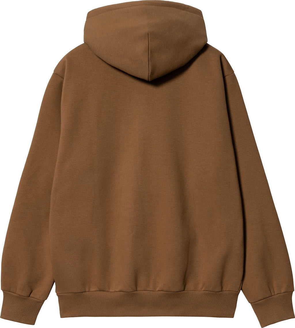 Carhartt Wip Felpa Hooded Elzy Sweat Hamilton Brown Marrone Uomo - 2