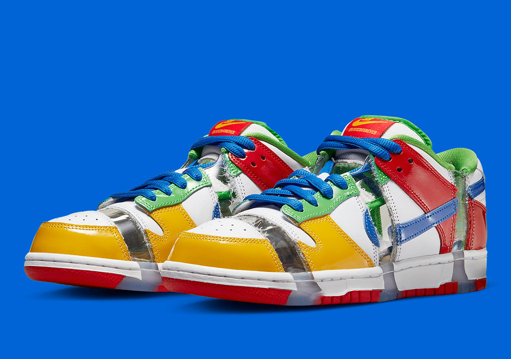 Nike Sb Dunk Low Sandy Bodecker Multicolore Uomo - 3