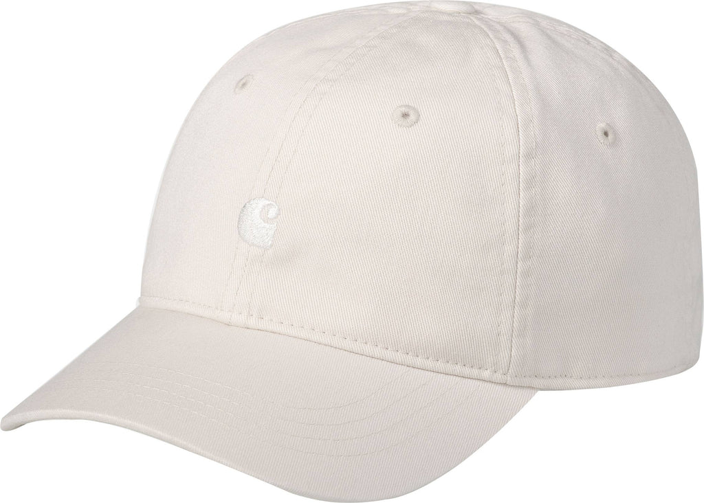 Carhartt Wip Cappello Madison Logo Cap Wax Bianco Uomo - 1