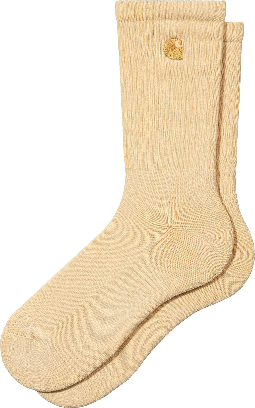 Carhartt Wip Calze Chase Socks Citron Gold Giallo Uomo - 1