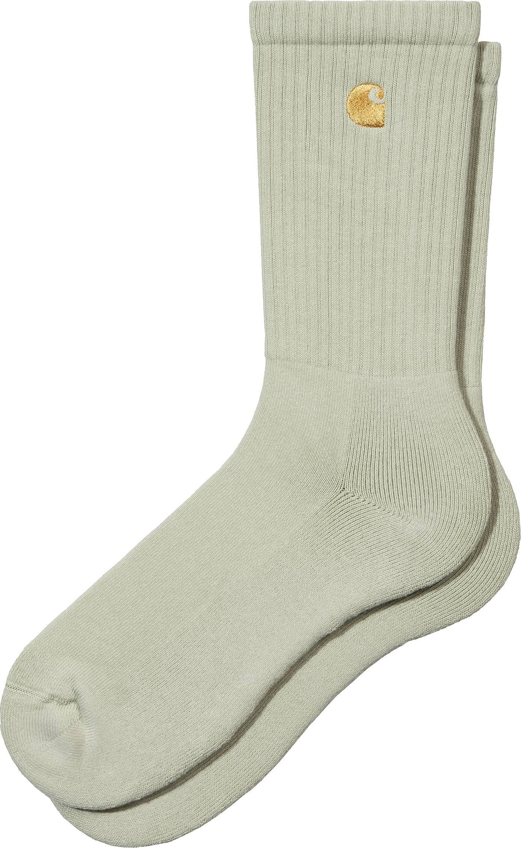 Carhartt Wip Calze Chase Socks Agave Gold Verde Uomo - 1