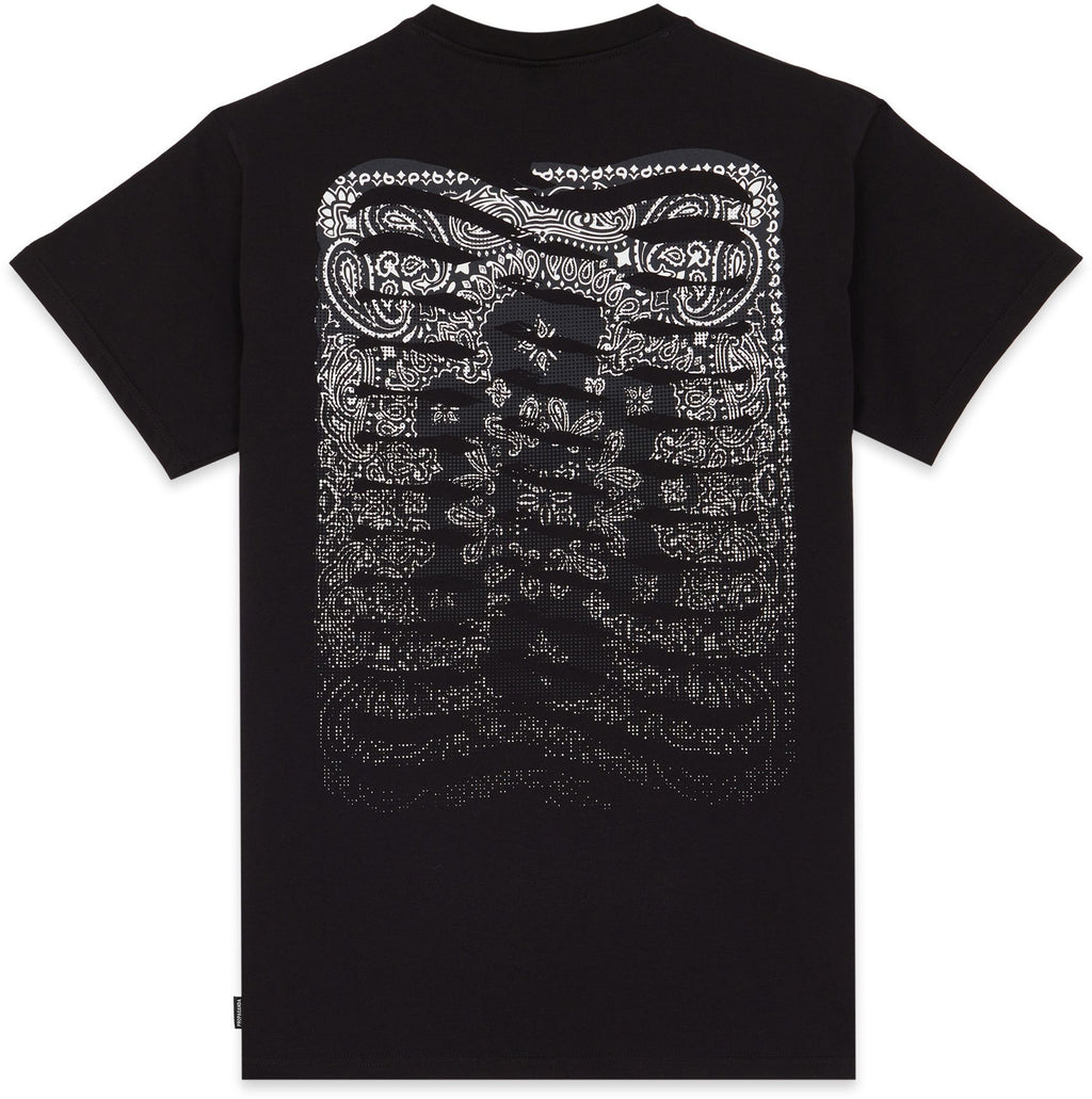Propaganda T-shirt Ribs Bandana Tee Black Nero Uomo - 1