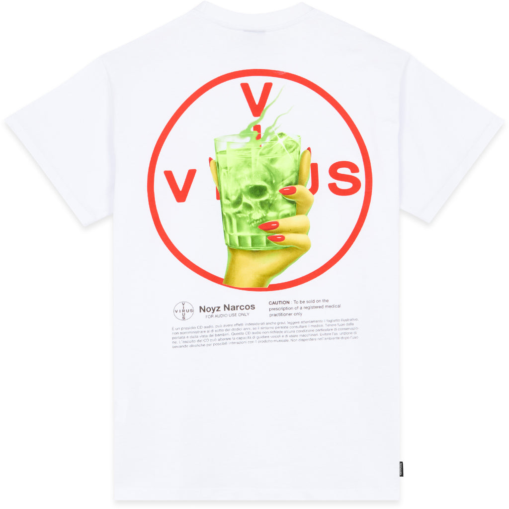 Propaganda T-shirt Virus Tee White Bianco Uomo - 1