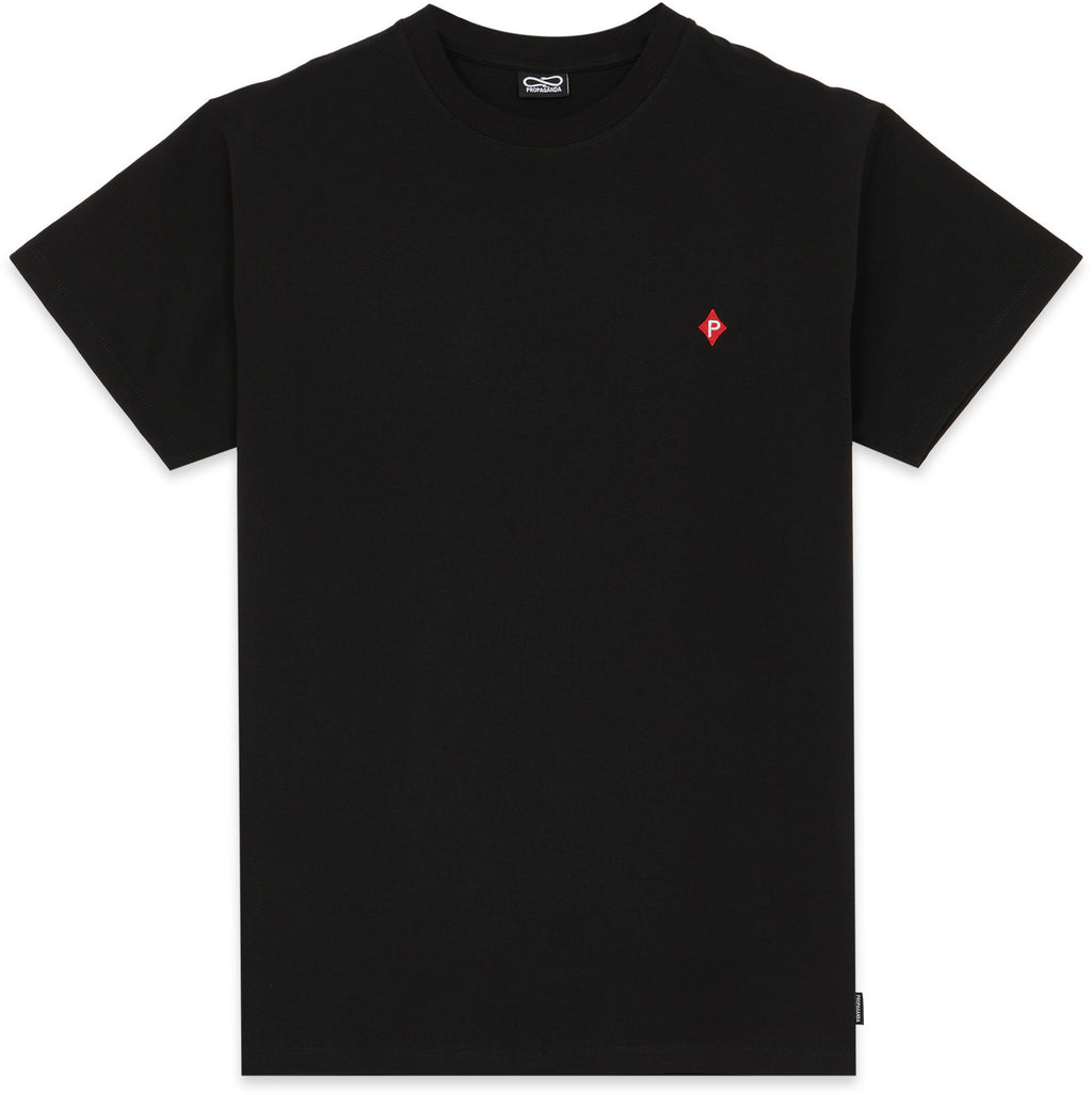 Propaganda Propoganda T-shirt Royal Flush Tee Black Nero Uomo - 2