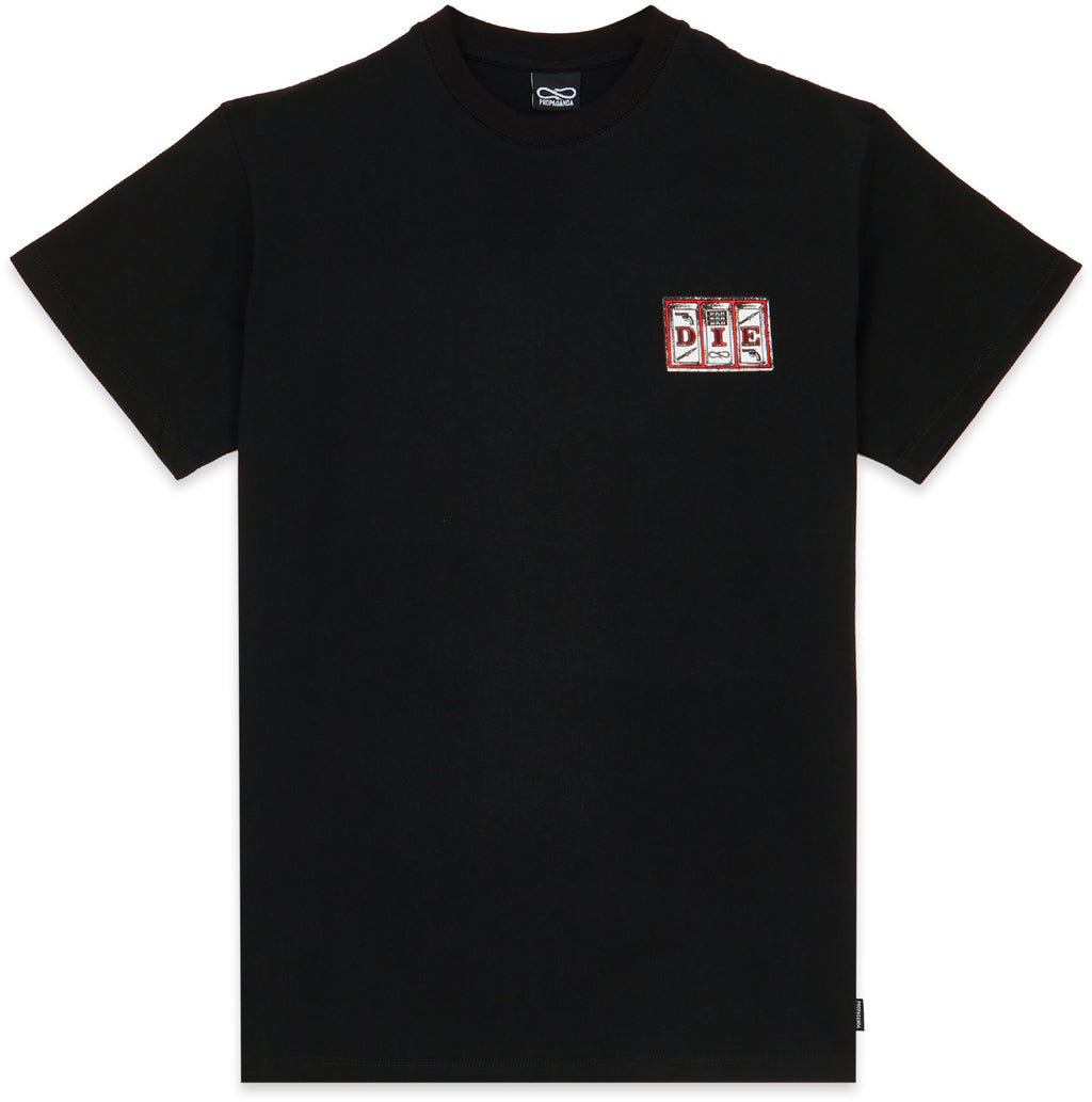 Propaganda T-shirt Addict Tee Black Nero Uomo - 2