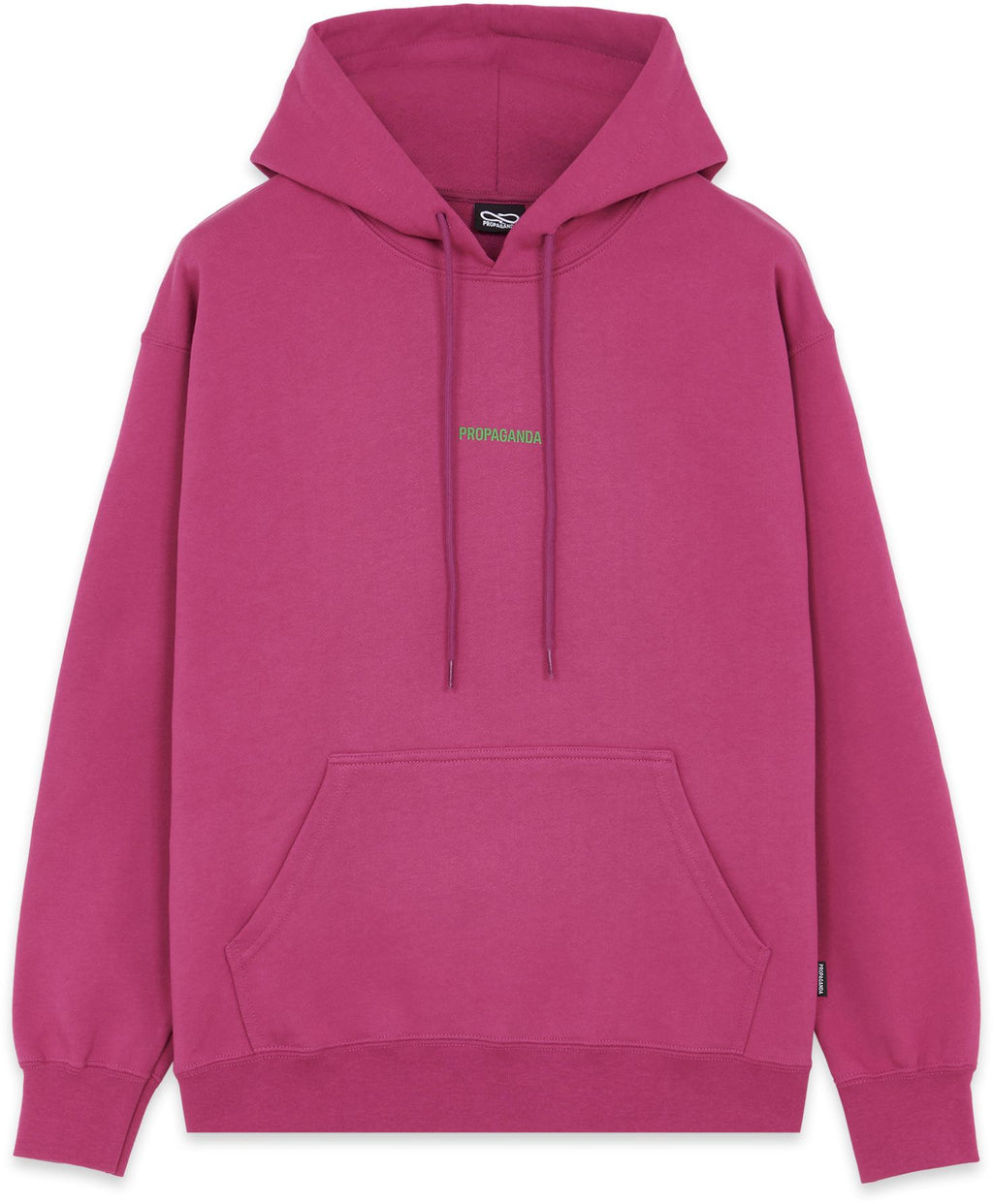 Propaganda Felpa Ribs Hoodie Purple Rosa Uomo - 2
