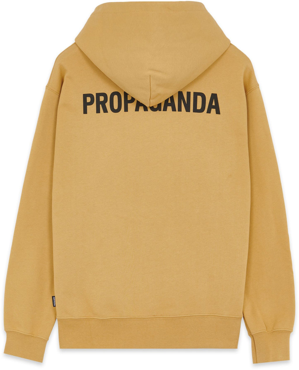 Propaganda Felpa Logo Hoodie Camel Beige Uomo - 2