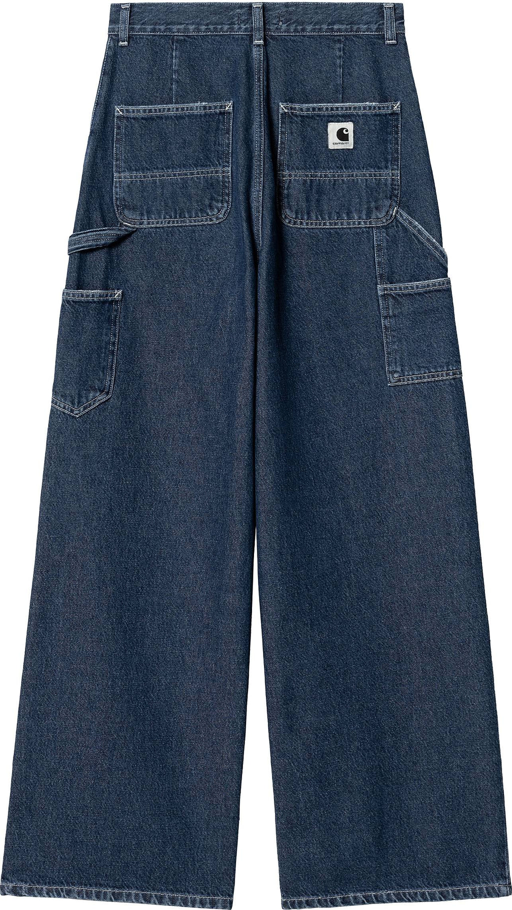 Carhartt Wip Carhartt Jeans W Jens Pant Organic Cotton Blue Stone Washed Donna - 1