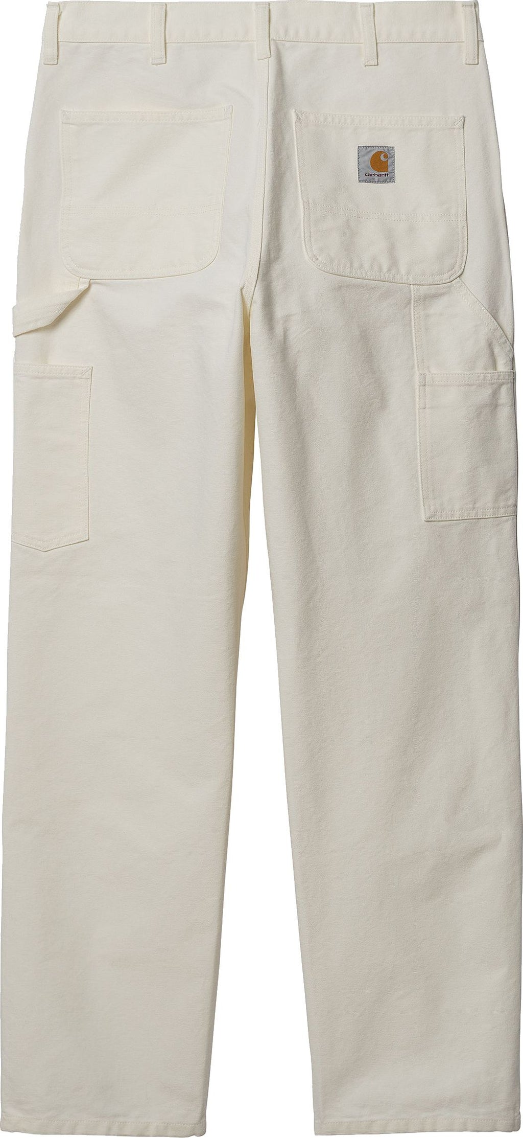 Carhartt Wip Carhartt Jeans Double Knee Pant Organic Cotton Wax Stone Washed Bianco Uomo - 2