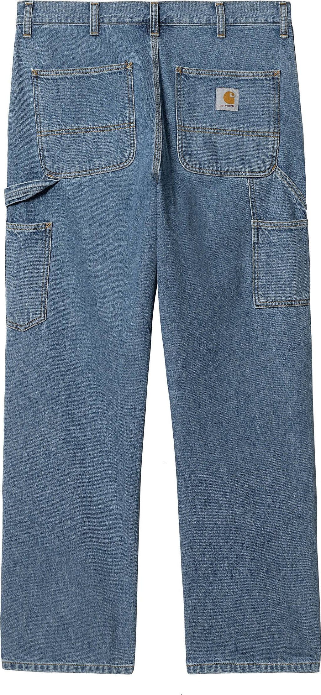 Carhartt Wip Carhartt Jeans Double Knee Pant Organic Cotton Blue Heavy Stone Wash Uomo - 2