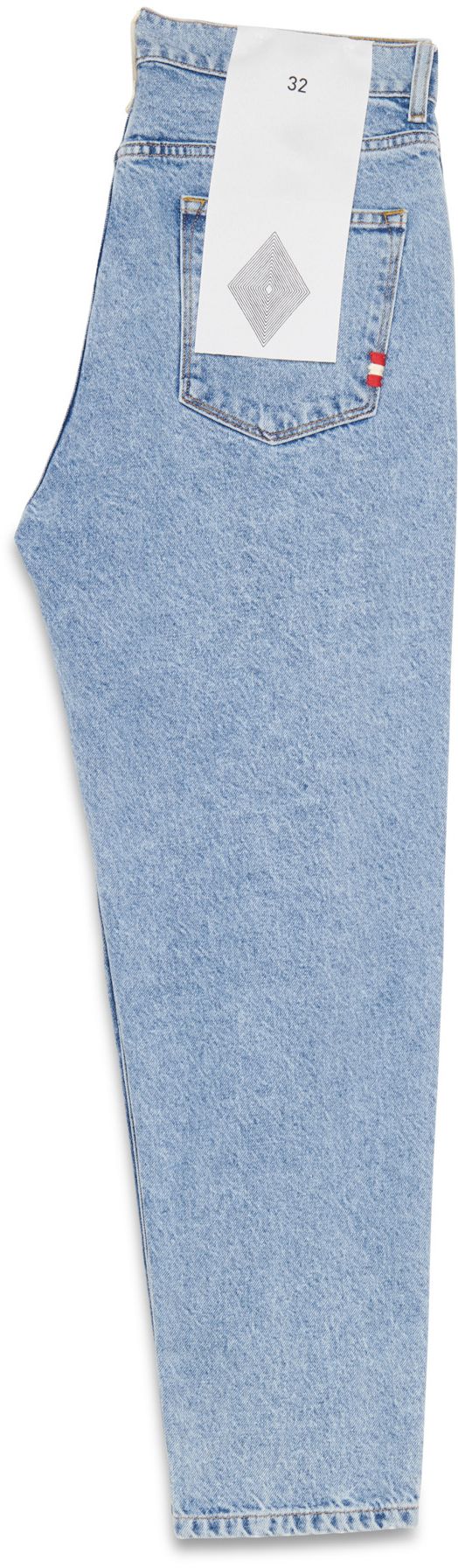 Amish Jeans Jeremiah Denim Real Stone Blue Uomo - 3