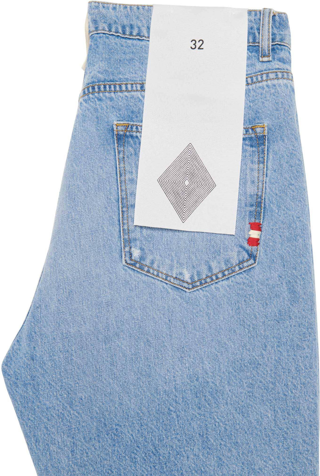 Amish Jeans Jeremiah Recycled Denim Lajolla Blue Uomo - 3