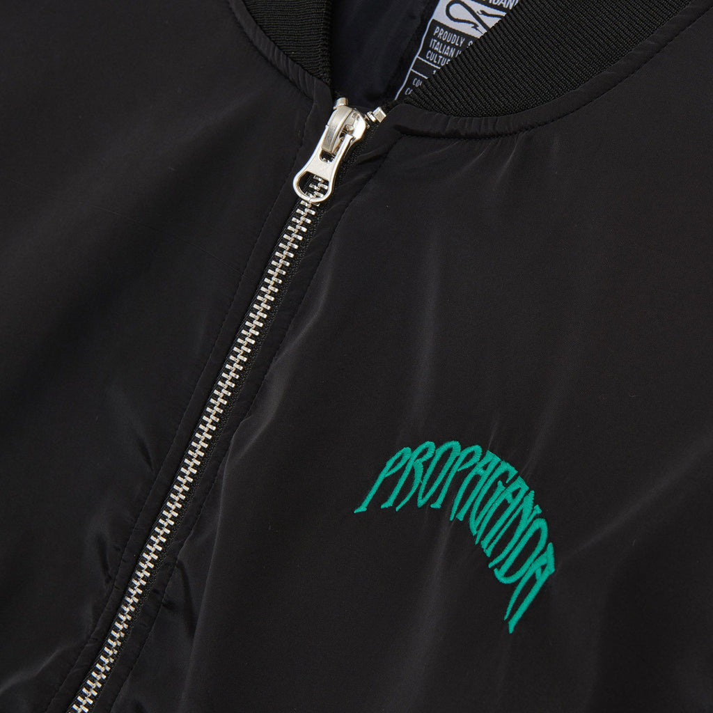 Propaganda Giacca Bomber Triangle Panther Black Nero Uomo - 3