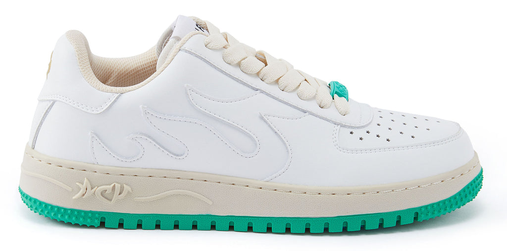 Acupuncture Scarpe Acu Force Tech Spec White Green Bianco Uomo - 1