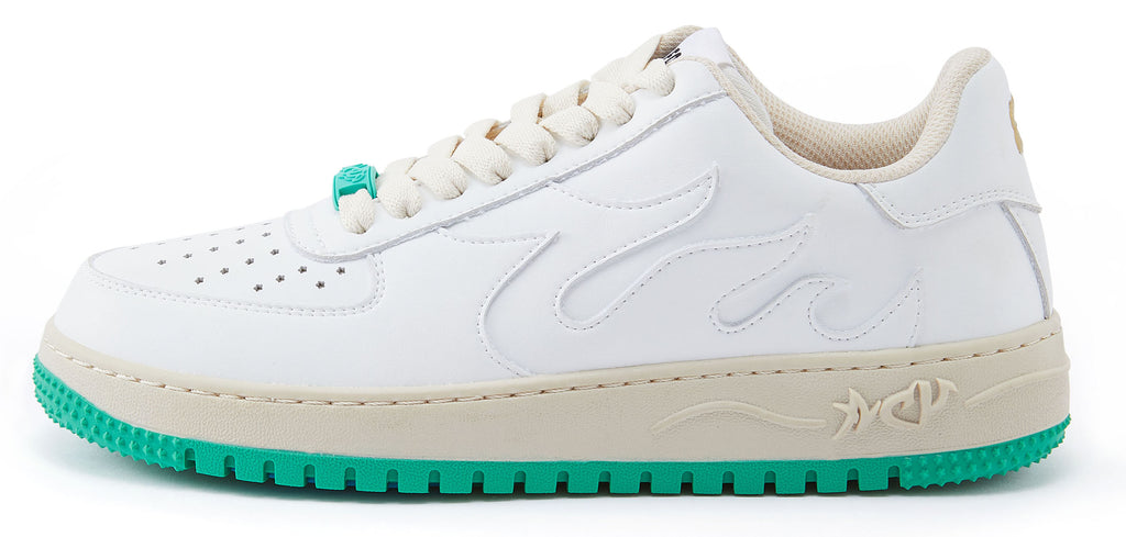 Acupuncture Scarpe Acu Force Tech Spec White Green Bianco Uomo - 2