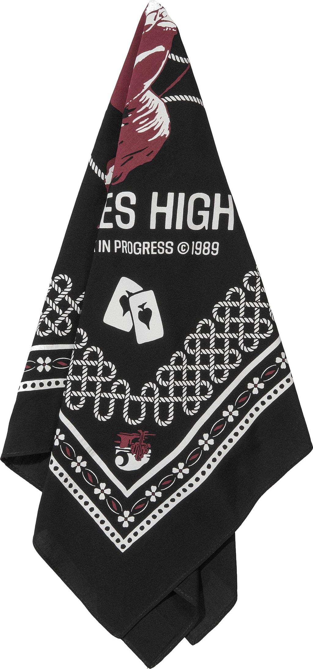 Carhartt Wip Bandana Big Buck Souvenir Print Black Nero Uomo - 2