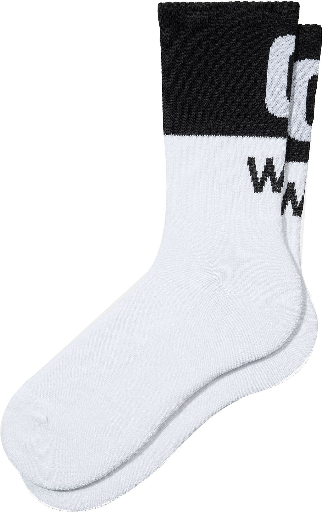 Carhartt Wip Calze Wip Socks White Black Bianco Uomo - 1