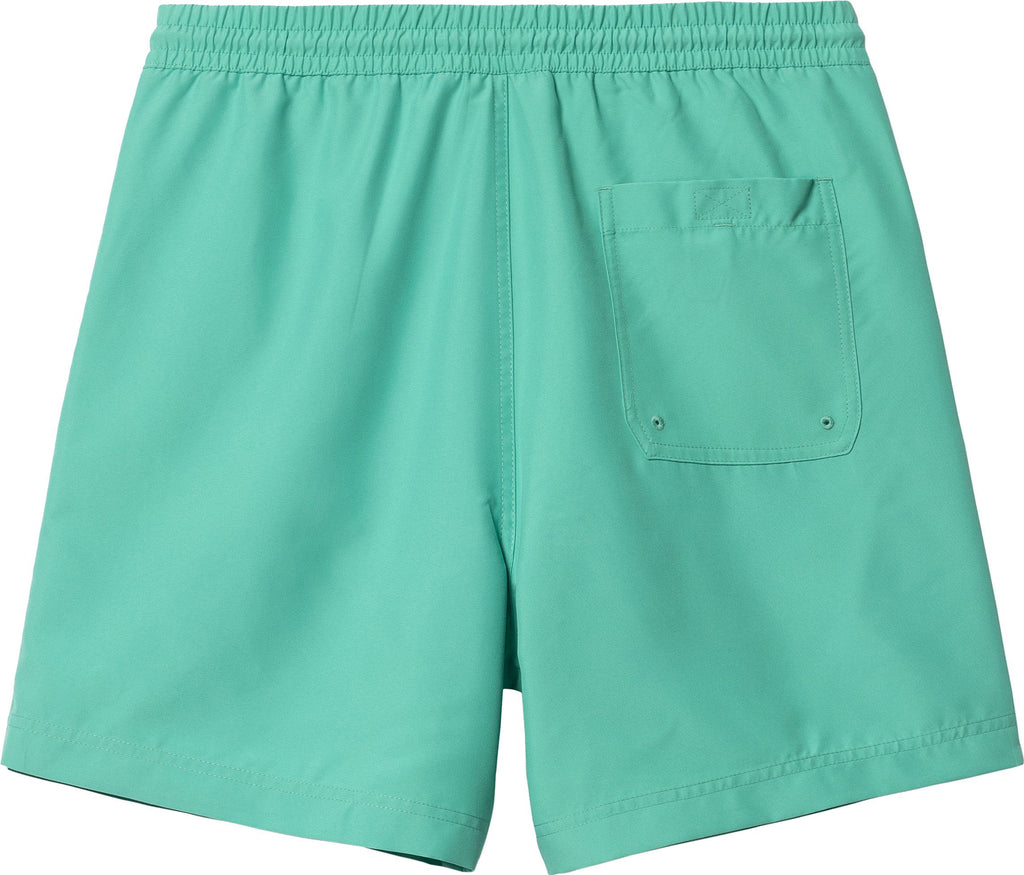 Carhartt Wip Costume Chase Swim Trunks Aqua Green Gold Verde Uomo - 2