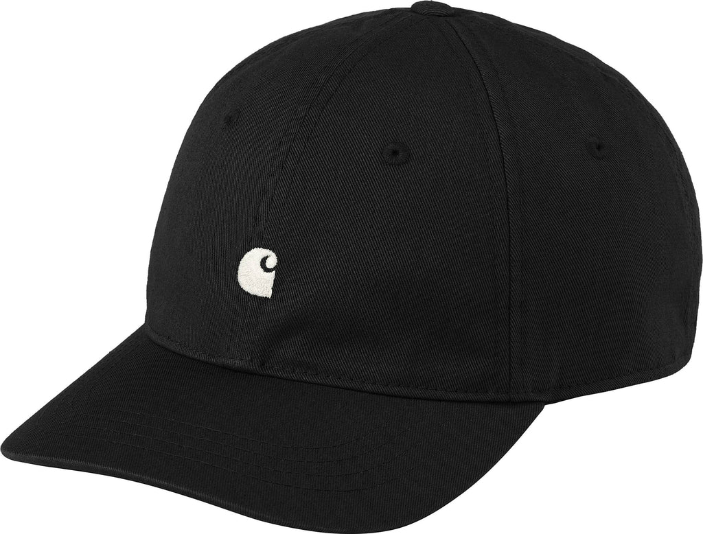 Carhartt Wip Cappello Madison Logo Cap Black Wax Nero Uomo - 1