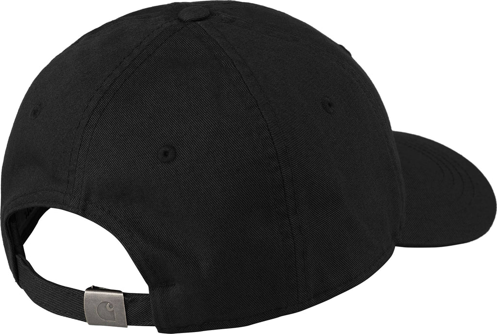 Carhartt Wip Cappello Madison Logo Cap Black Wax Nero Uomo - 2
