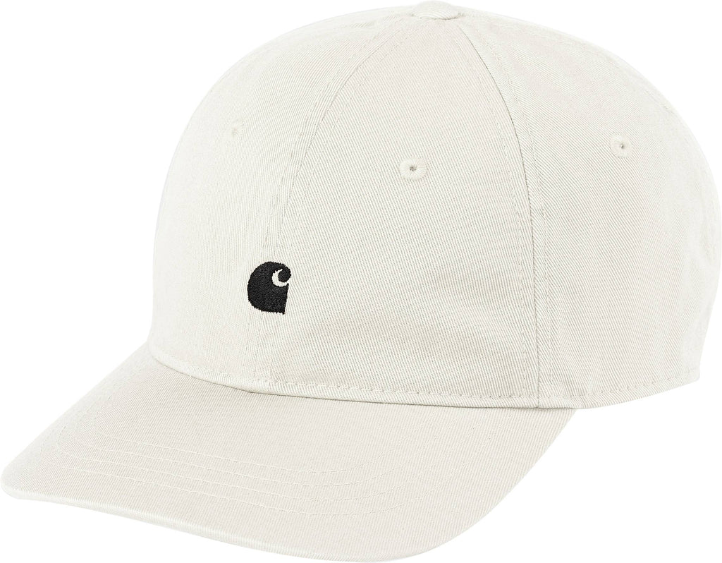 Carhartt Wip Cappello Madison Logo Cap Wax Black Bianco Uomo - 1