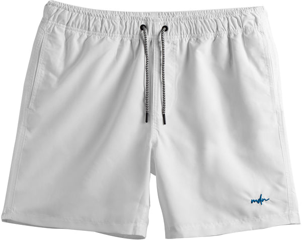 MDN costume Boardshort Essential Logo Embroided white blue