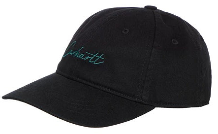 Carhartt Wip Cappello Delray Cap Black Botanic Nero Uomo - 1