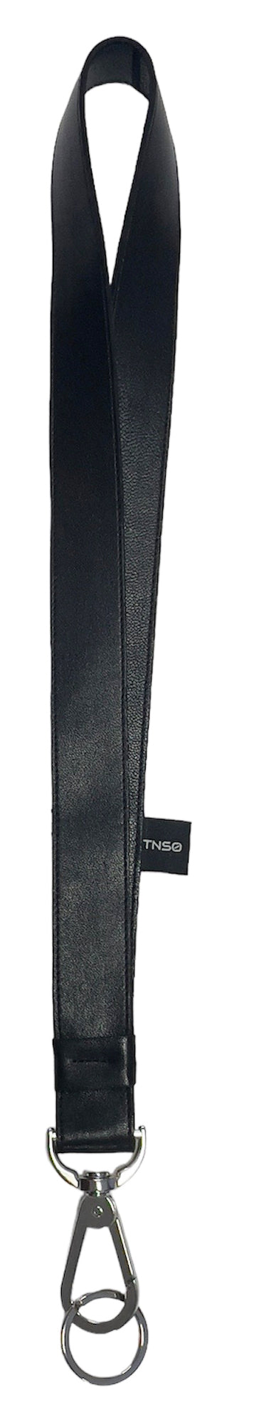 TNSO portachiavi Leather Lanyard Limited Edition black