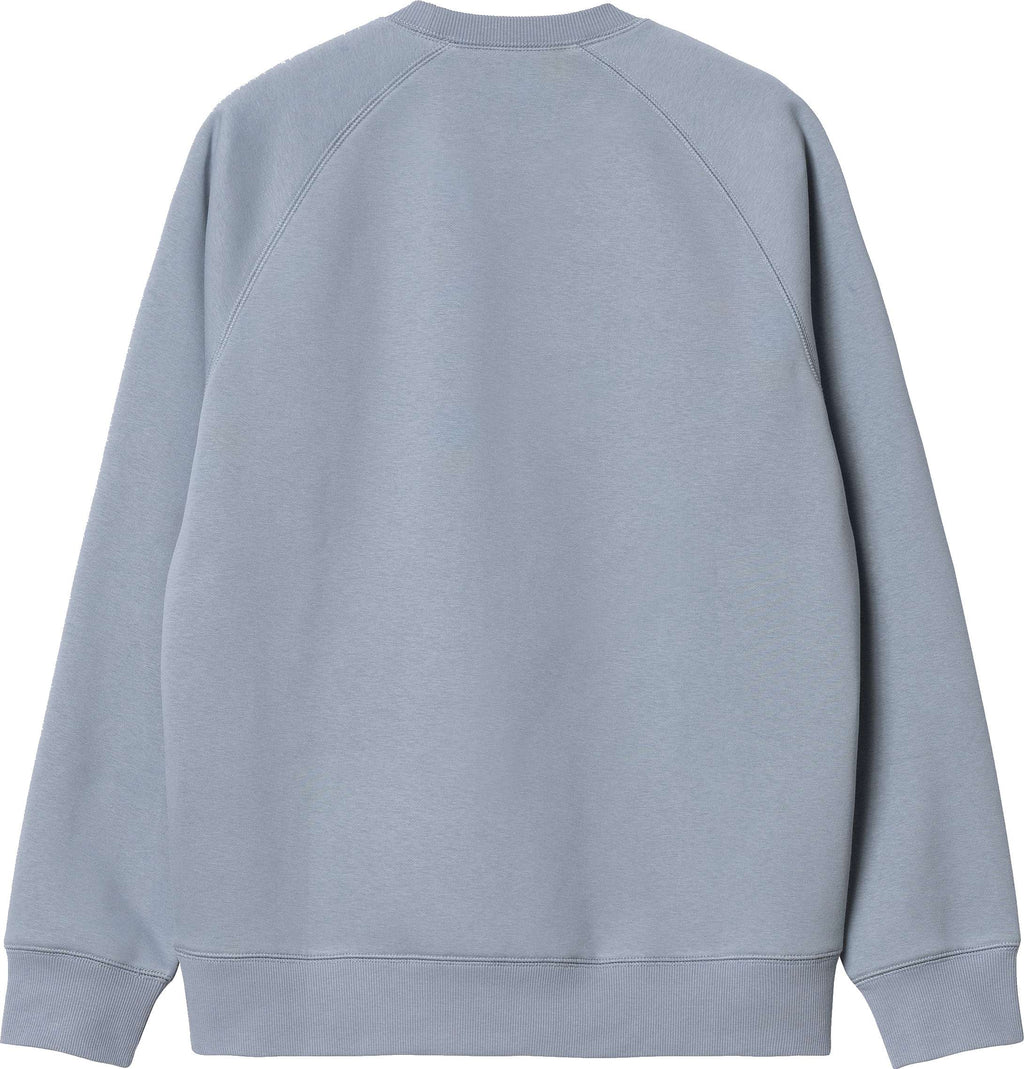 Carhartt Wip Felpa Chase Sweat Mirror Grigio Uomo - 2